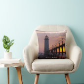 マニスティー北ピアースライトスクエアピロー クッション (椅子)