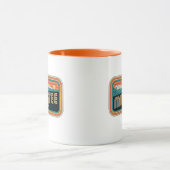 マニスティー70sレトロミシガンヴィンテージ マグカップ (中央)