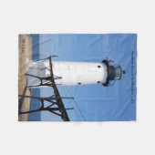 マニステノースピアヘッドライトトール毛布 フリースブランケット (正面(横))