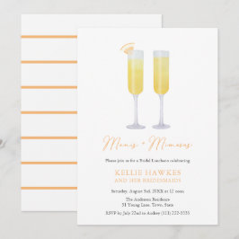 マニス&ミモザの花嫁一行のお祝いパーティー 招待状