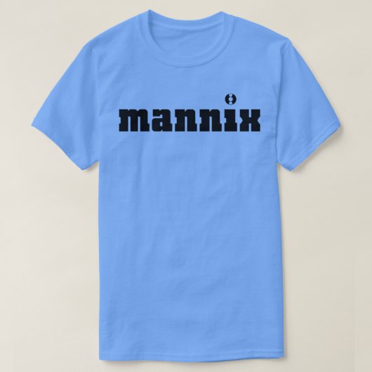 マニックス探偵電源ティー Tシャツ (デザイン正面)