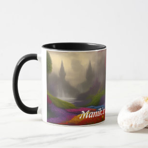 マニック朝のお茶をカスタマイズ可パーソナライズされた能 マグカップ