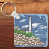 マニトゥートライトハウスキーチェーン キーホルダー (正面)