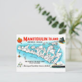 マニトゥーリン島 カナダ ポストカード (スタンド正面)