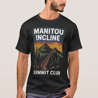 マニトゥー・インクライン・サミット・クラブ ハイキング マニトゥー Tシャツ