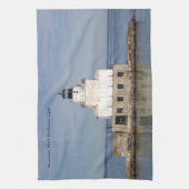 マニトウォック北防波堤ライトキッチンタオル キッチンタオル (縦)