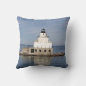 マニトウォック北防波堤ライトスクエア枕 クッション (裏面)