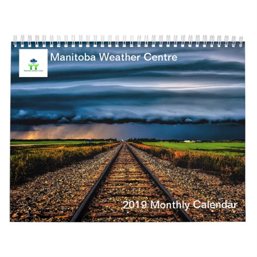 マニトバの気象局- 2019月例カレンダー カレンダー (カバー)