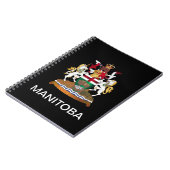 マニトバの紋章 ノートブック (左側)