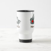 マニトバカナダのコーヒーティーカップのマグ トラベルマグ (中央)