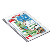 マニトバカナダの漫画ポスター ノートブック (右側)