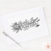 マニトバヴィンテージコート 長方形シール (封筒)