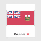 マニトバ国旗 シール (シート)