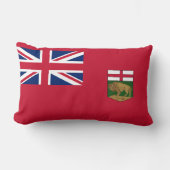 マニトバ国旗 ランバークッション (正面)