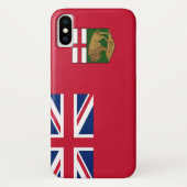 マニトバ州の旗 Case-Mate iPhoneケース (裏面)