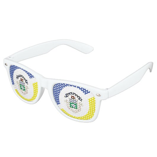 マニトバ・ウィニペグ国旗 レトロサングラス (アングル)