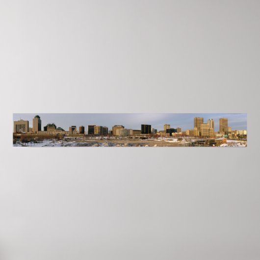 マニトバ（ウィニペグ）パノラマ1 ポスター (正面)