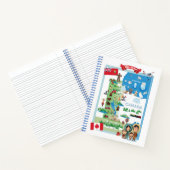 マニトバ・カナダ漫画ポスター ノートブック (内部)