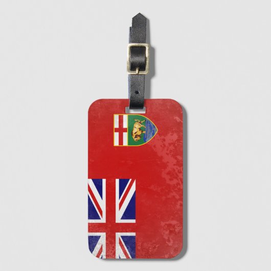 マニトバ ラゲッジタグ (正面縦)