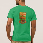 マニトバ。レトロLS Tシャツ (裏面)