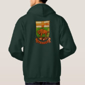 マニトバ。レトロTシャツ パーカ (裏面)
