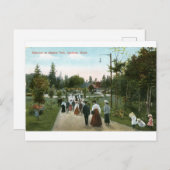 マニトパークスポケーンヴィンテージはがき ポストカード (正面/裏面)