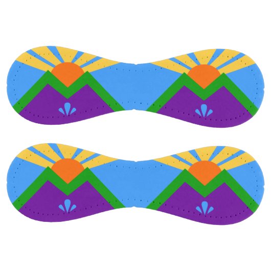 マニトー州旗を持つ愛国的なソフトボール春 ソフトボール (パネル)