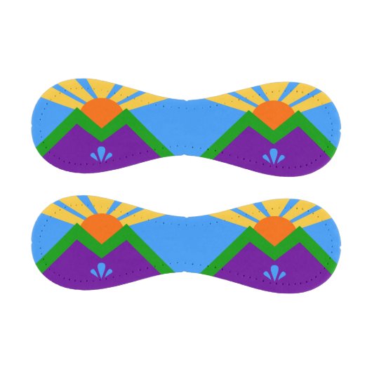 マニトー州旗を持つ愛国的な春 野球ボール (パネル)