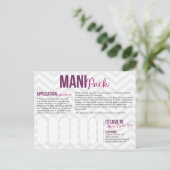 マニパックはがき ポストカード (スタンド正面)