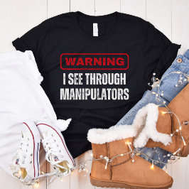 マニピュレーターやMansplain、フェミニズムを通して見る Tシャツ