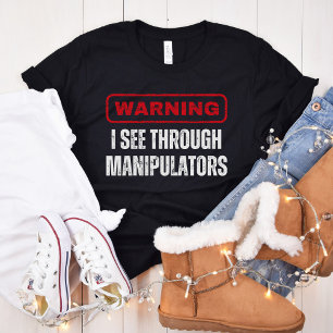 マニピュレーターやMansplain、フェミニズムを通して見る Tシャツ