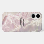 マニフェステーション アファメーション グラフィック Case-Mate iPhoneケース (裏面 (横))