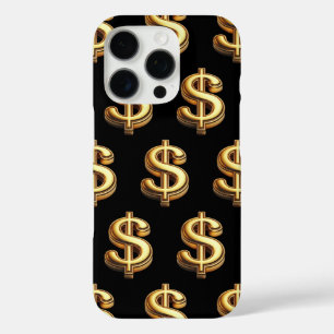 マニフェストマネー金ゴールドドルきらきら光る記号 iPhone 16 PROケース