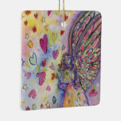 マニフェストユニバースエンジェルホリデーギフトオーナメント セラミックオーナメント (右)