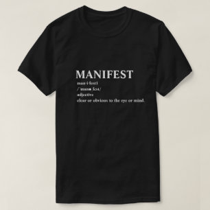 マニフェスト Tシャツ