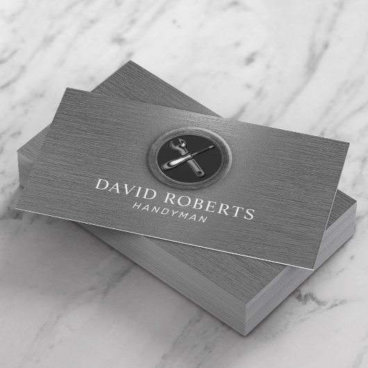 マニャンメンテナンスサービス自動修理金属 名刺