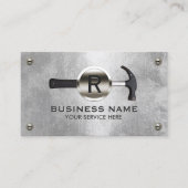 マニャン保守サービスと修理フェイク金属 名刺 (正面)