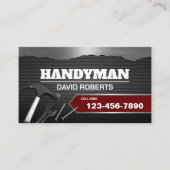 マニャー金属修理・保守サービス 名刺 (正面)