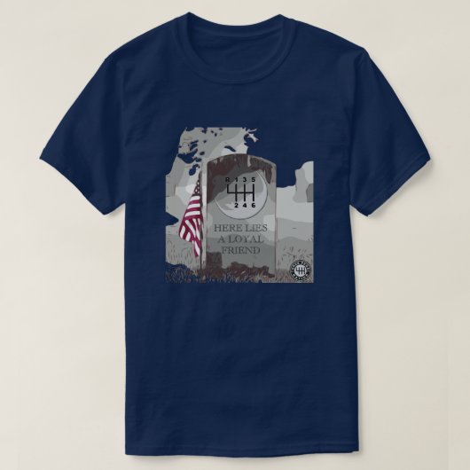 マニュアルトームストーンTシャツ Tシャツ (デザイン正面)