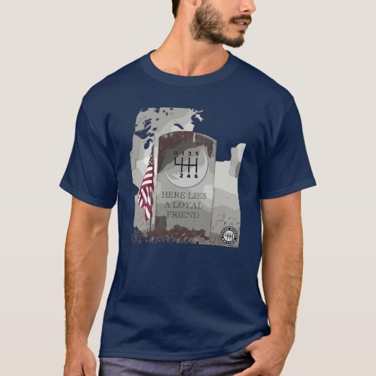 マニュアルトームストーンTシャツ Tシャツ (正面)