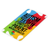 マニュアル来で自閉症 マグネット (左側)