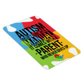 マニュアル来で自閉症 マグネット (右側)