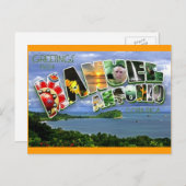 マニュエルアントニオポストカード ポストカード (正面/裏面)