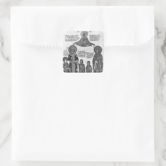 マニュエル保護パレオロクスヴァージン・メアリー スクエアシール (バッグ)