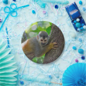 マニュエル・アントニオNPのリス猿 – コスタリカ ペーパープレート (パーティー)