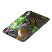 マニュエル・アントニオNPのリス猿 – コスタリカ マグネット (左側)