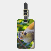 マニュエル・アントニオNPのリス猿 – コスタリカ ラゲッジタグ (正面縦)