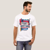 マニラのサンティアゴ砦 Tシャツ (正面フル)