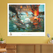 マニラの戦い(1898) キャンバスプリント (インサイチュ (リビング))