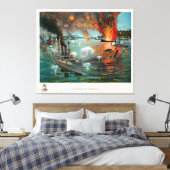 マニラの戦い(1898) キャンバスプリント (インサイチュ (寝室))